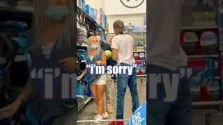 MELONS PRANK WALMART EDITION GONE COMPLETELY WRONG (SHE ALMOST KICKED ME OUT)  #shorts