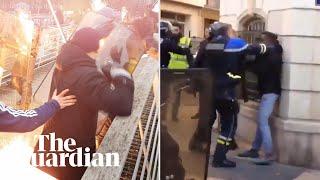 Violence during gilets jaunes protest prompts two investigations