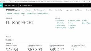 Experience Microsoft Dynamics 365 Business Central