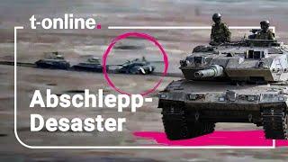 Russen wollen Leopard-Panzer abtransportieren –  Ukrainer reagieren