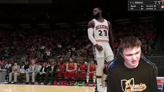 SpencerPremier RAGES After Getting Blown Out in NBA 2K21!