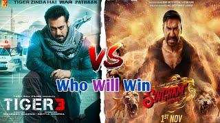 tiger 3 vs Singham again movie Comprison video| box Office collection