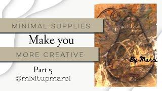 How minimal supplies will make you more creative. draw the same thing over and over 5 chalkola