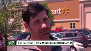 $35 a month unlimited data plan: Just one catch