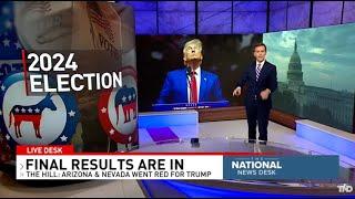 Trump wins Arizona and Nevada, Republicans on track to control congress