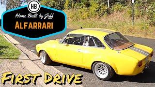 First drive - Ferrari engined Alfa 105 Alfarrari build part 199