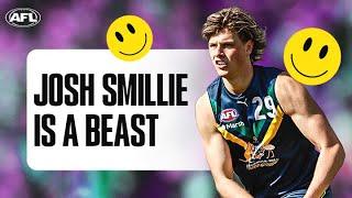 194cm midfielder Josh Smillie is unbelievable ⭐️ | 2024 Telstra AFL Draft prospect highlights