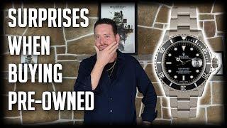 Two Surprises After Purchasing A Pre-Owned Rolex Submariner Date