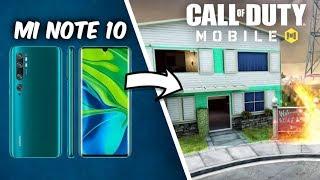 Xiaomi Mi Note 10 COD Mobile gameplay 60fps!