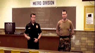 Police Academy SGT Rooker and Officer Packmeyer