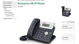 Yealink SIP-T20P (VoIP-Telefon) ) Firmware Update - deutsch