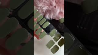 loves  Army Green | Gel Nail Stickers