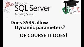 MS SSRS tutorial on dynamic parameters. Parameter options based on other parameter.