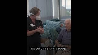 COVID-19 vaccination – Cliff's vaccine experience as an aged care resident (Vietnamese captions)