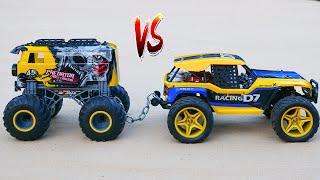 Experiment: RC Truck vs Monster Truck