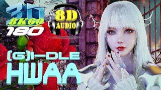 (G)I-DLE - HWAA, (여자아이들 - 화), VR180, 3D, [8D Audio Use Headphone], Dance, MMD, VaM, kpop