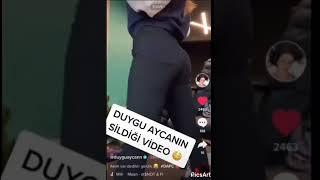 Duygu Aycan'ın tiktoktan sildiği video