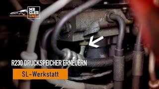 Druckspeicher vorne hinten R230 erneuern