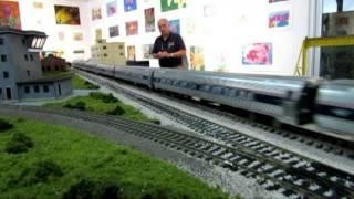 Running My Amtrak Southwest Chief at the Echoes Model Railroad Club