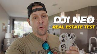 DJI NEO for real estate? | Flies great indoors however......