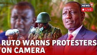 Kenya Protest News LIVE |  Kenya President William Ruto Addresses Nation Before Fresh Protests |N18G