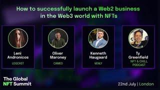 Global NFT Summit 2022 How To Launch a Business in Web3 with NFTs