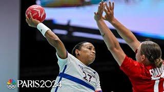 France outlasts Hungary in tight Olympic handball opener | Paris Olympics | NBC Sports