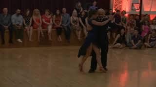 Oliver Kolker and Kat Gorsuch at The Portland Tango Festival 2018   El Flete