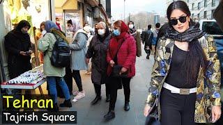 IRAN  Tehran Tajrish Walking Tour - تهران میدان تجریش