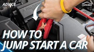 How to jump start a car @carsales