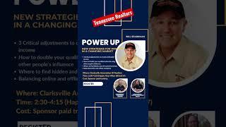 Clarksville Tennessee Real Estate Training! Power Up!