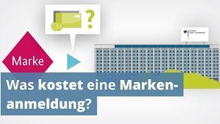 Was kostet eine Marke? Was kostet eine Markenverlängerung? #Markenanmeldung