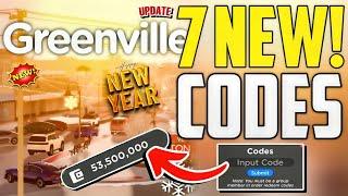 ️2025!REDEEM️GREENVILLE ROBLOX CODES 2025 - GREENVILLE CODES 2025