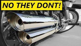Loud Pipes DON'T Save Lives - Here's Why