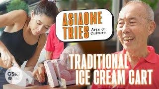 Appreciating the charm of traditional ice cream carts with Munah | AsiaOne Tries: Arts & Culture