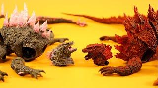 EVOLVED GODZILLA Disassembly S.H.MonsterArts Monster Hunter