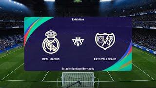 Real Madrid vs Rayo Vallecano | Estadio Santiago Bernabéu | 2021-22 La Liga | PES 2021