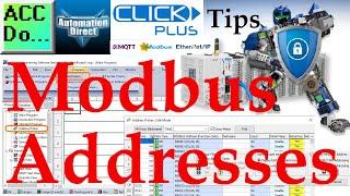 Click PLC Modbus Addresses