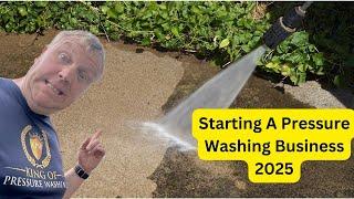 Start Pressure Washing in 2025 - WATCH NOW!