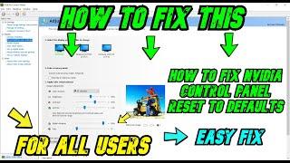 FIX NVIDIA colour settings resetting after restart/reboot/startup/bootup - Windows 10/11