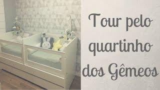 TOUR PELO QUARTINHO DOS GÊMEOS | Por Camila Caporale