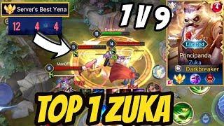 TOP 1 ZUKA VS TOP YENA - Best Zuka Gameplay  | AoV | 傳說對決 | RoV | Liên Quân Mobile