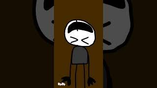 Powerful person laughing at you (meme animation) #shorts #viral #flipaclip #animation #memes #art