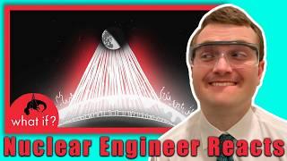 What if Everyone Pointed a Laser at the Moon? - Nuclear Engineer Reacts to XKCD