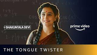 Can you say this tongue twister? | Shakuntala Devi | Amazon Prime Video #shorts