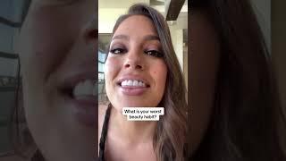 In The Latest Bustle Beauty Booth, #AshleyGraham Shares Her Favorite Makeup Hack