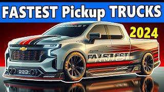 Speed Demons: The Fastest Pickup Trucks of 2024 #cars4indie