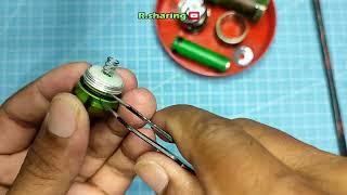 bongkar Senter LED Joyko FL-80 pocketman 14500