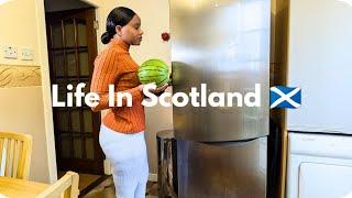 Cozy Days In my Life In Scotland | Grocery Shopping | Simple Home cooked Meals and Cleaning