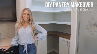 DIY Pantry Makeover | Home With Stefani